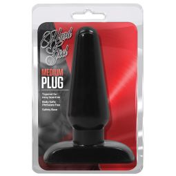 Hard Steel Plug Medium-Black