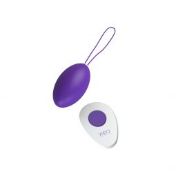 VeDO Peach Vibrating Egg-Into You Indigo
